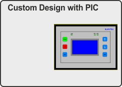 custom design with PIC